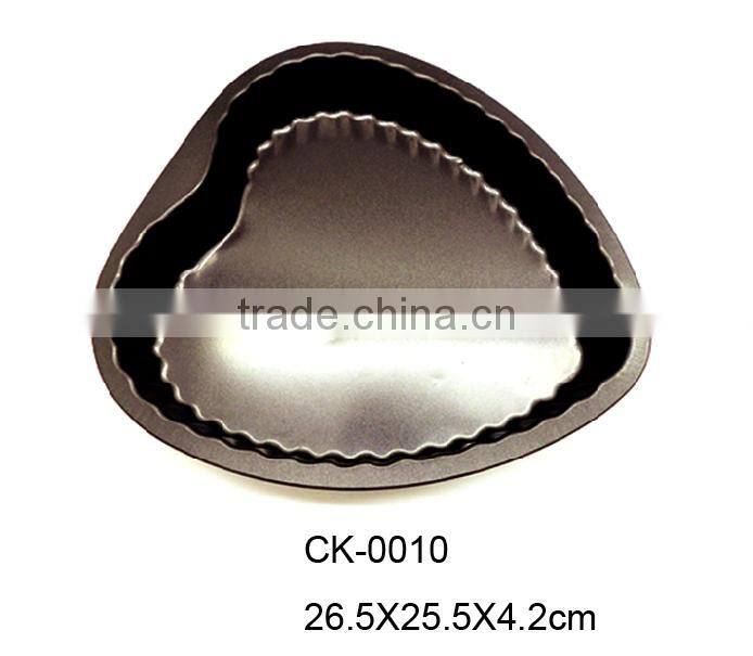 Carbon Steel Heart Shape Baking Tray CK-0010