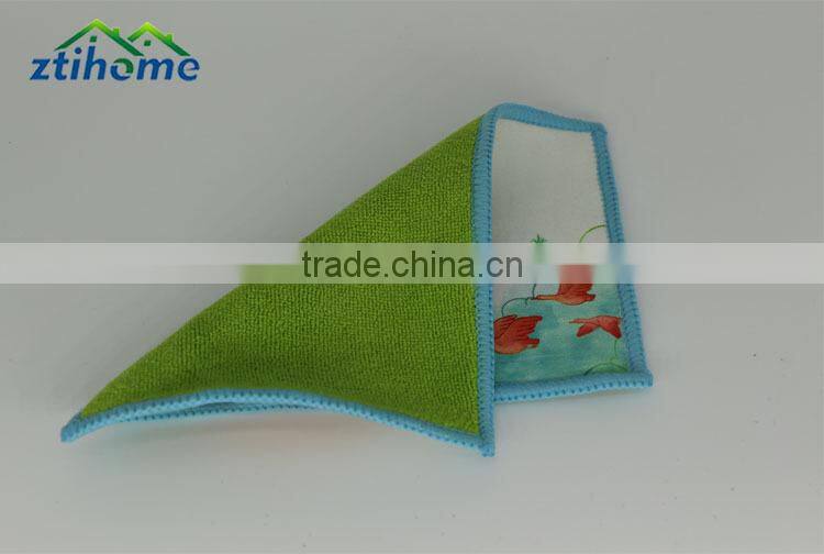 microfiber screen cleaning cloth,with two usage sides