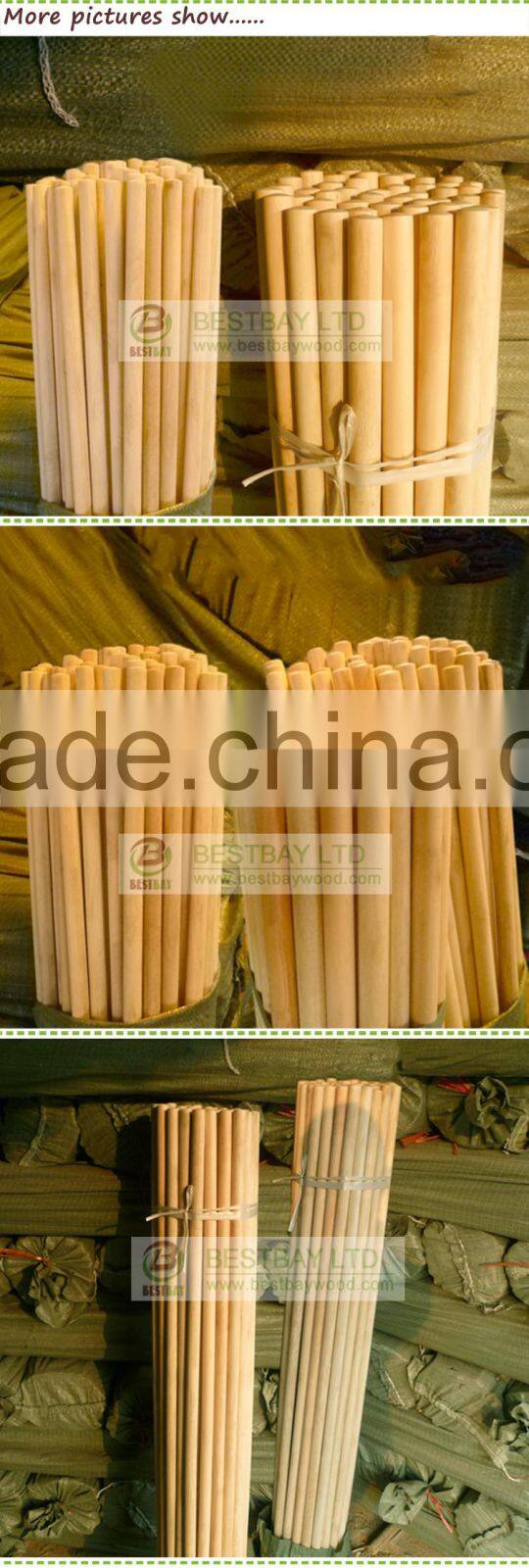 broom handle wood Natural factory price