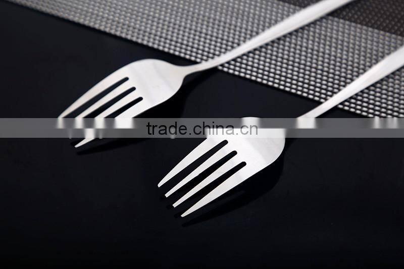 Exquisite Stainless Steel Dessert Fork Kitchen Snacks Cake Fruit Salad Tool