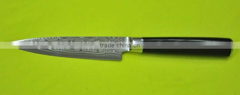 Japanese damascus fillet knife