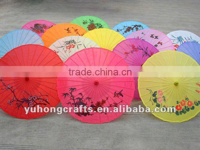 Bamboo silk Japanese parasol