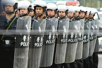 The PC Square Anti-riot shield Transparant shield