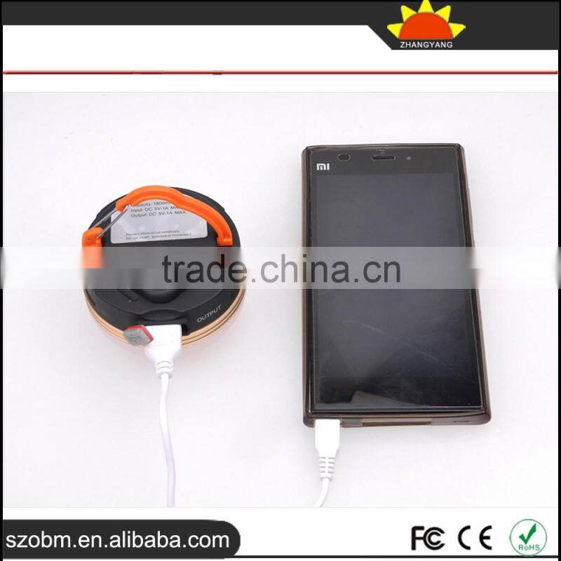 Hiking USB Rechargeable LED Outdoor Camping Lantern light