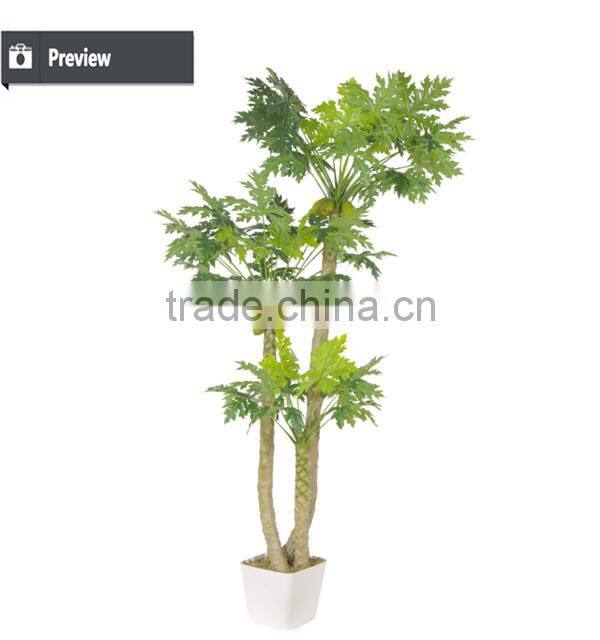 Cheap artificial large potted plants for living room setting