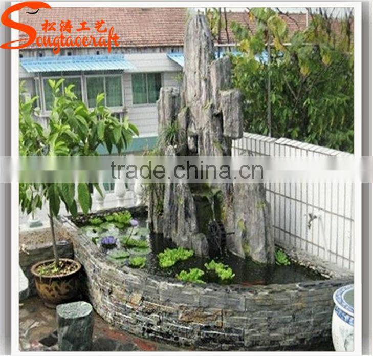 Hot sale Stylized all kinds of garden wall fountain indoor artificial waterfall fountain