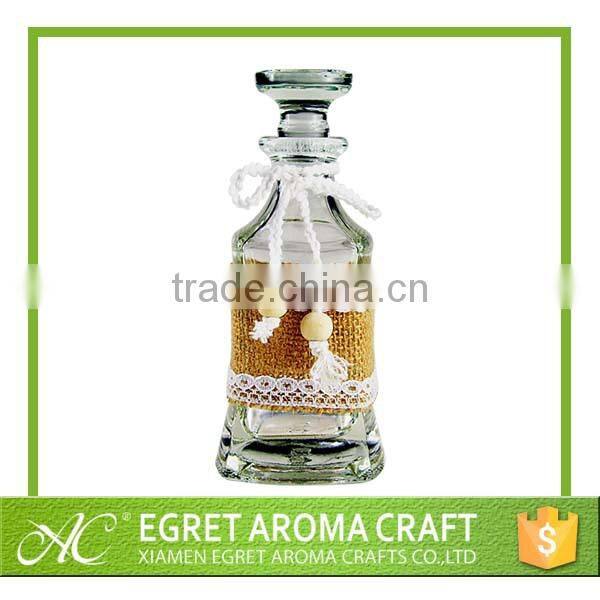 Nice decorative glass diffuser bottle for home air freshener essential oil diffuser aroma home