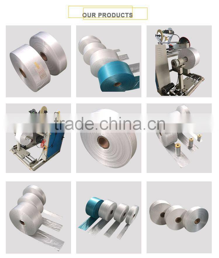 mini plastic pe auto film roll machine