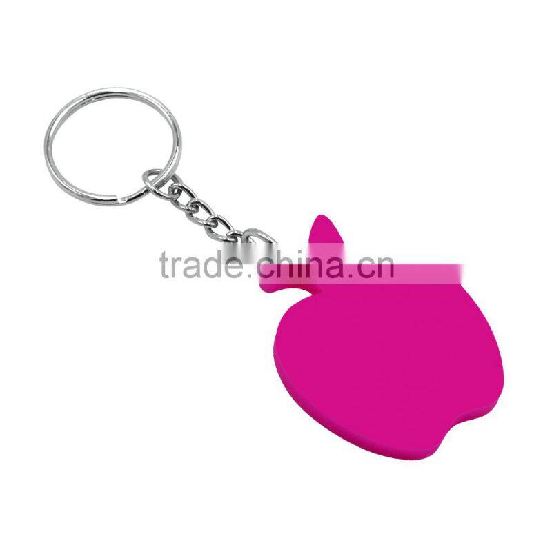 wholesale update design shenzhen factory customize pvc rubber silicone keychain gift