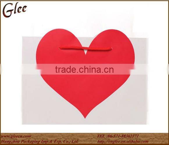 Hot sale printing paper packing bag for shopping