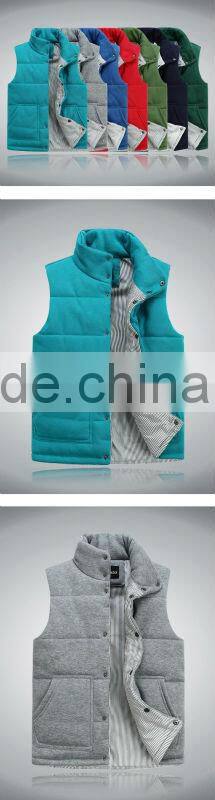 Men 2017 down jacket colete masculino waistcoat military veste homme winter fishing vest male sleeveless jacket clothing