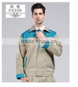 Guangzhou Manufacture Industrial Green Work Smock Uniforms