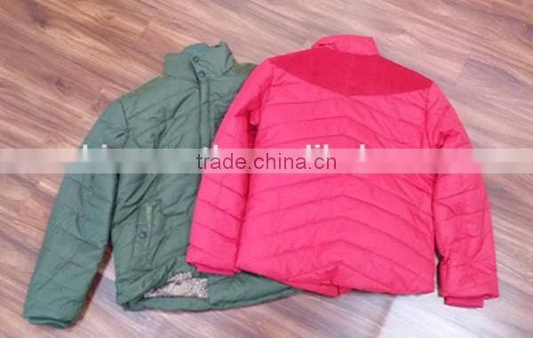 factory supply plus size padded china stock jackets