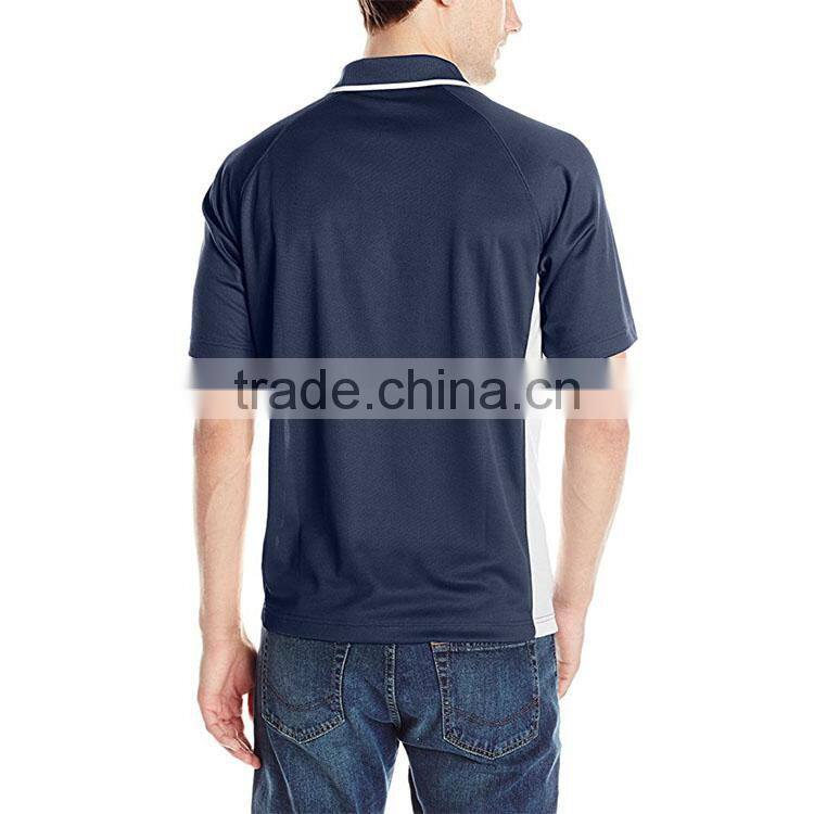 Polo Shirt Mens Dri Fit Tops Navy Blue