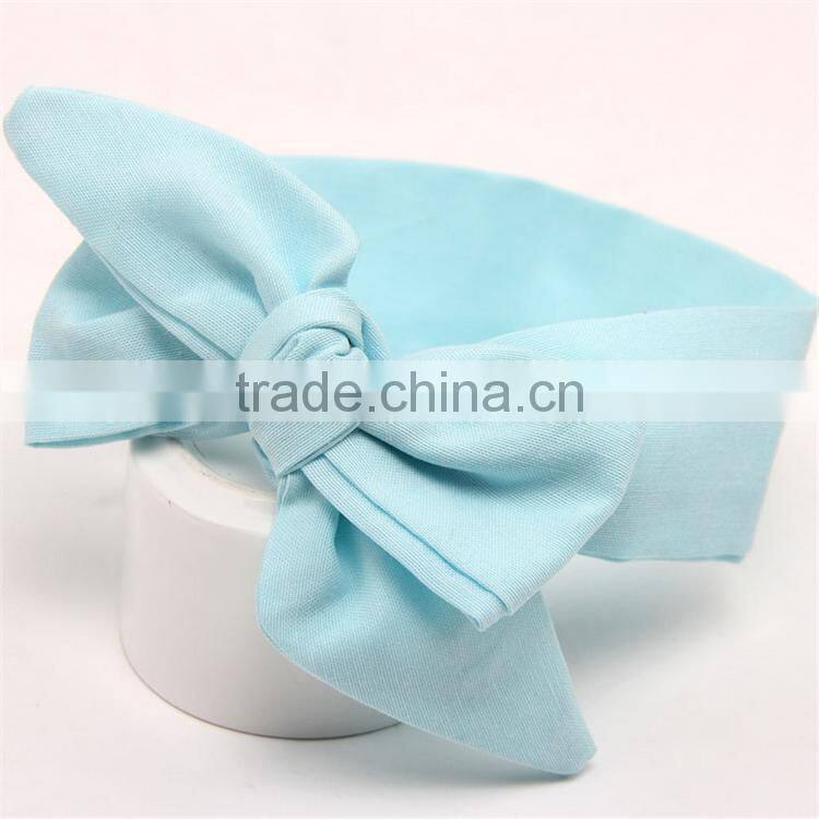 Hot sale super sweet INS baby bowknot shaped headwear hairbands headbands for gifts