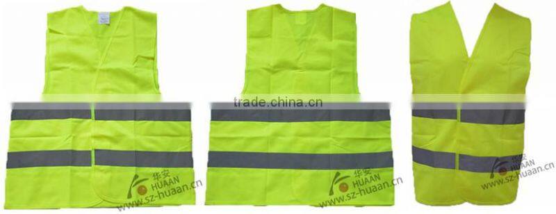 wholesale orange color high reflective safety vest