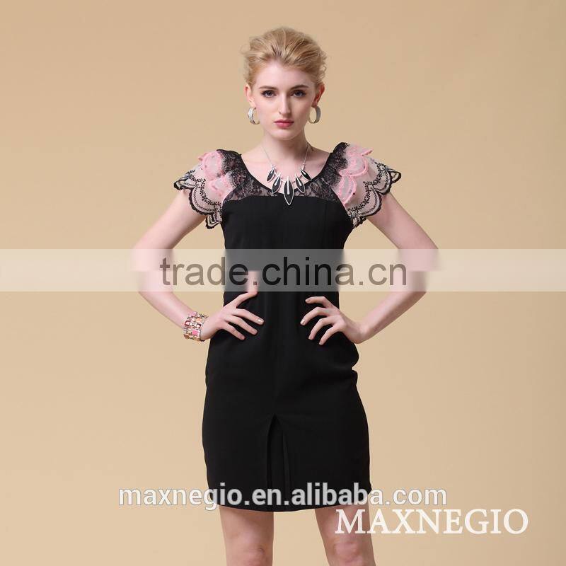 2015 hot sale simple cute casual short pencil dress