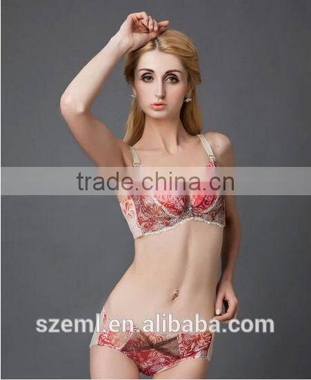 Ladies sexy embroidered full open ladies sexy body hot Images Women Sexy Bra Underwear Set