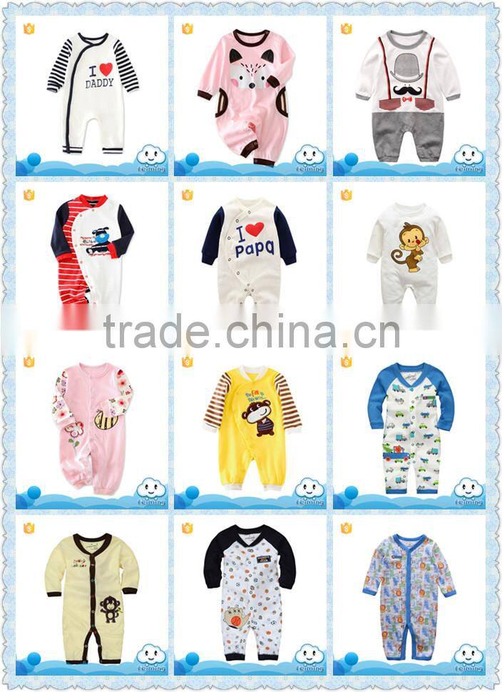AR-271B 2017 High quality romper custom baby romper new born baby clothes romper sleepwear