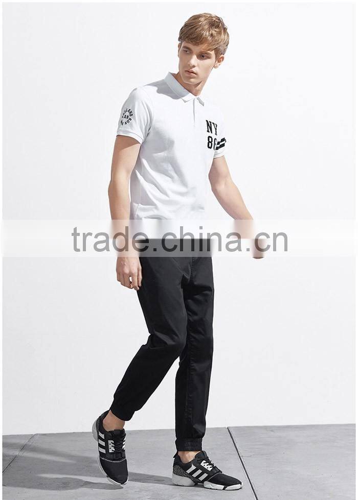 Wholesale soft comfort white uniform polo shirt