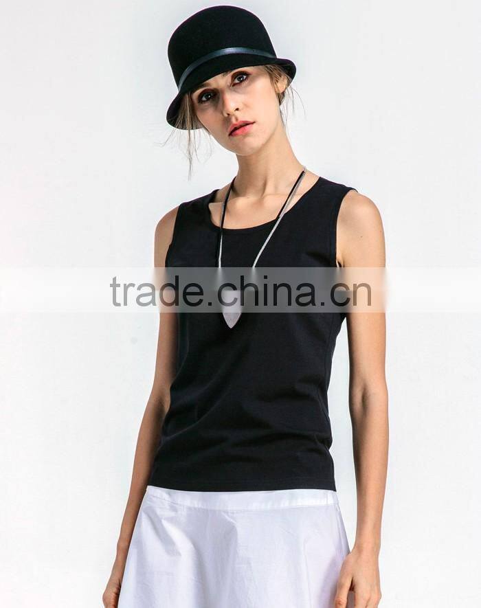 Custom fancy casual loose tank tops wholesale