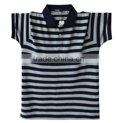 2017 summer new mens stripe short-sleeved Polo shirt China wholesale casual style men Polo shirt