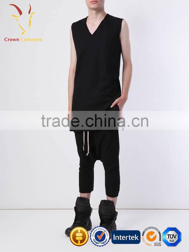 Custom Latest Design Brand 100% Cashmere Sweatpants for Men