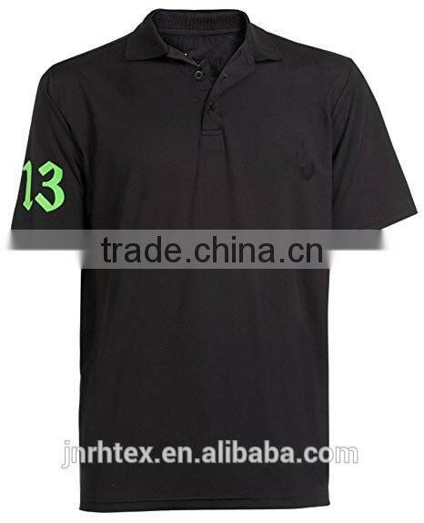 Dry fit sports customized embroidered logo polo shirts