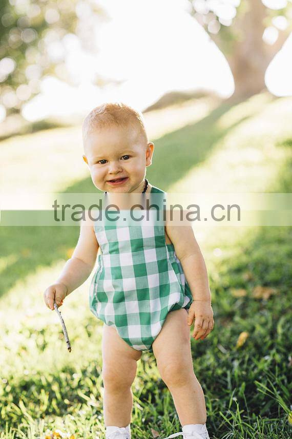 Nice Quality Vintage Kids Clothes Boys Unisex Cotton Playsuit Romper 000-3