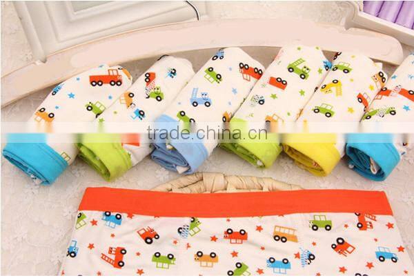 high quality cute cartoon car printed cotton baby underwear,boxer shorts boy underwear