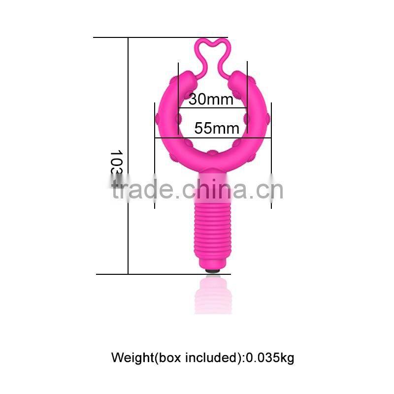 Wholesale Male Masturbation Vibrating Beads Cock Rings