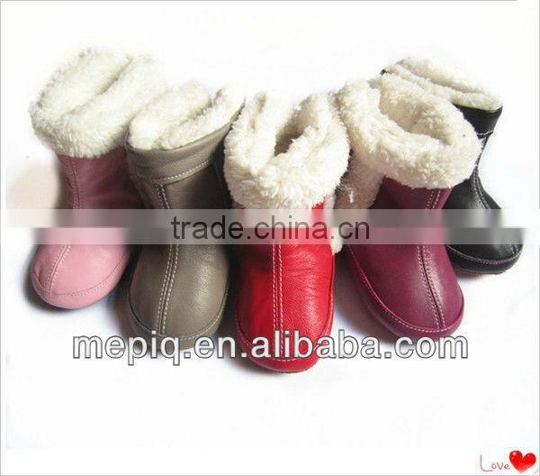 Wholesale different colors unisex winter baby boots children shoes