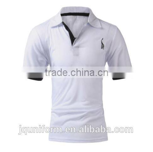 2016 New Mens Slim Fit Stylish POLO Shirt Short Sleeve Casual T-shirts