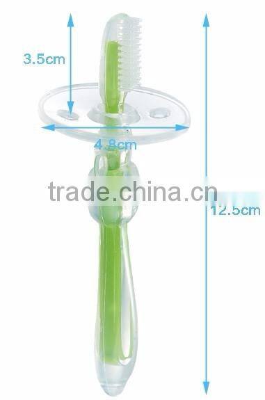 funny silicone baby toothbrush silicone toothbrush teething toothbrush for infant