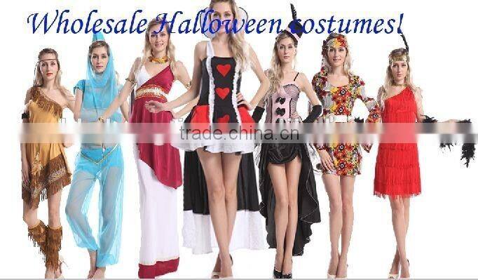 Adult Belle Princess Cosplay Costume Beauty and The Beast Halloween costume Party dress