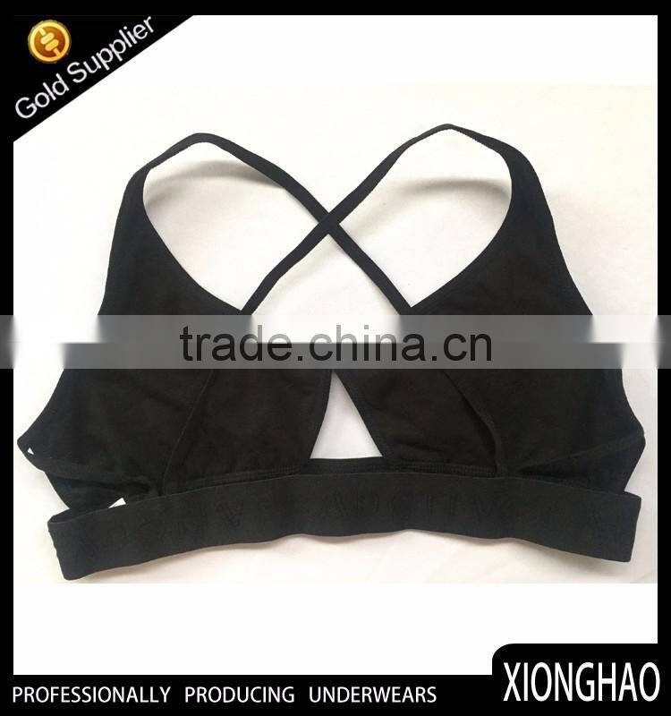 Hot selling Various color sport bra women yoga made in china