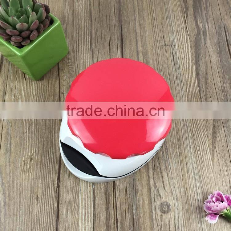 Innovative cookie non stick silicone hamburger patty Maker Pork high performance hamburger freezer container for handle press