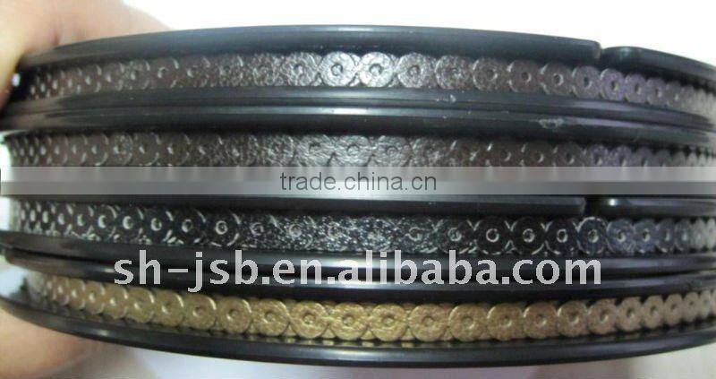 PU Leather sequin reel CD sequin reel emboirdery sequin