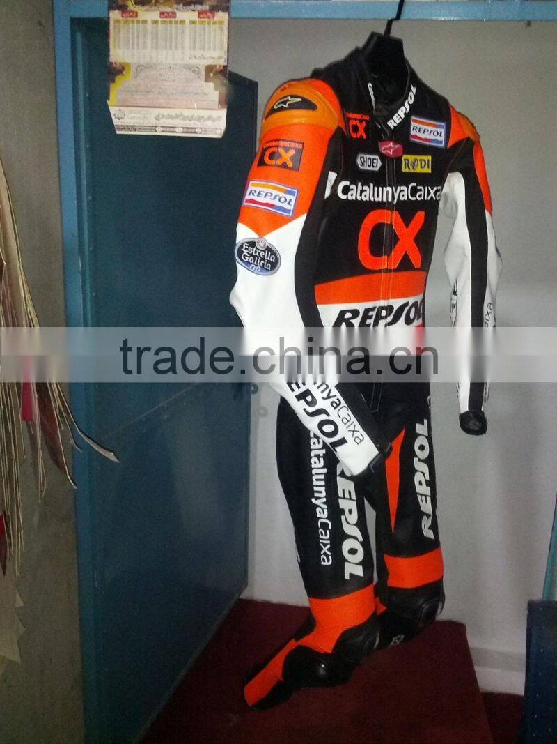 Motorbike Leather Suits, Custom Brand replica motorbike suit
