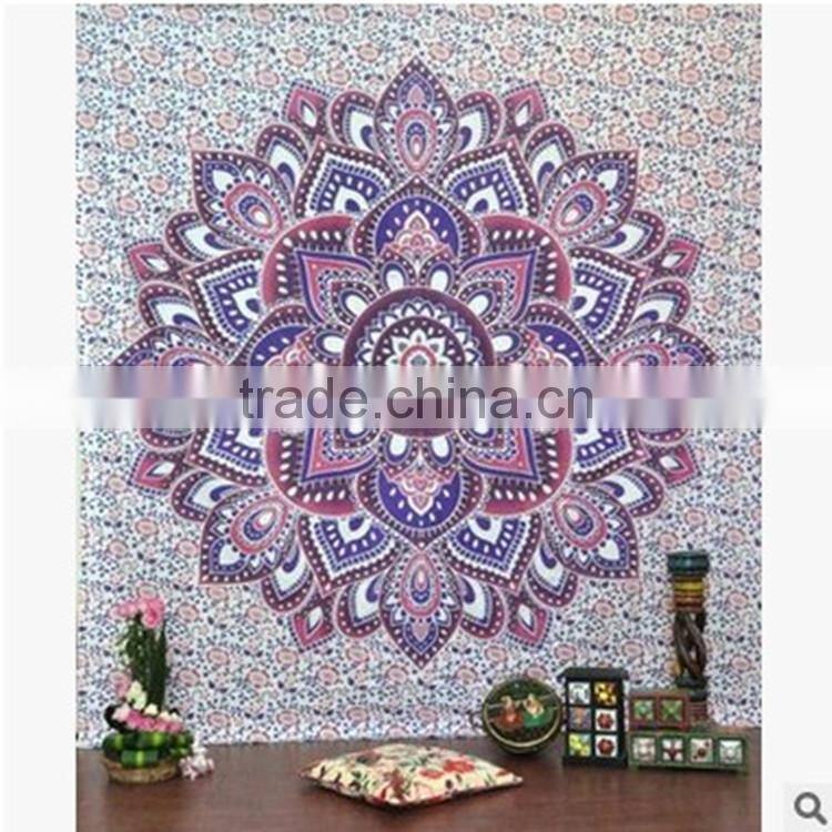 willow square shawl beach towel/chalu blooming wall table cloth yoga mat beach towels/lastest design