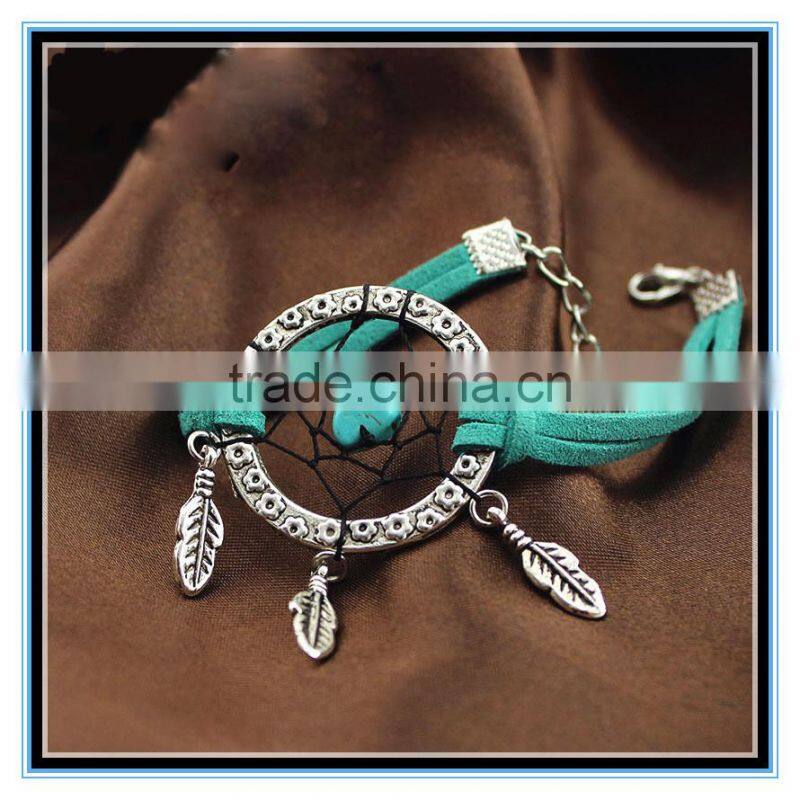2015 factory price dreamcather bracelet friendship bracelet