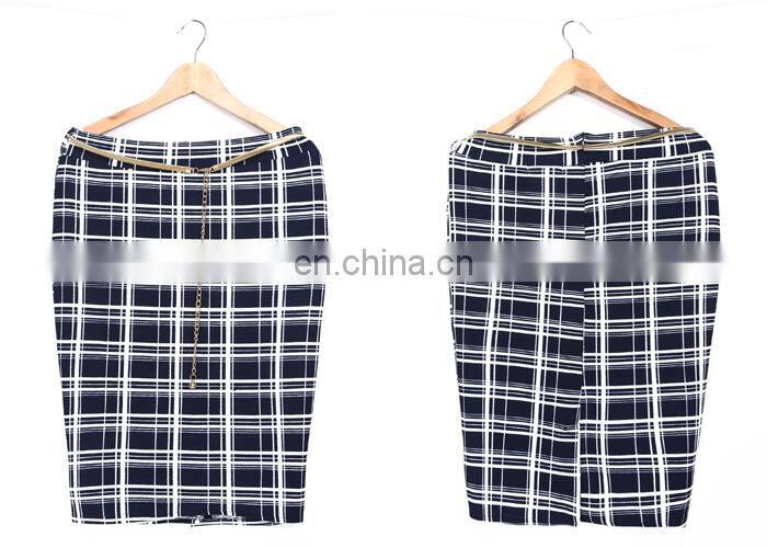 Black and white striped skirt Women plaid skirt Red black plaid skirt