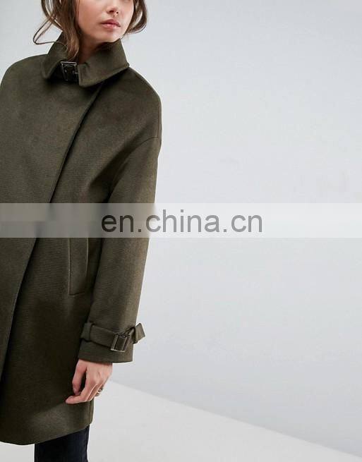 High-grade Women Long Wool Women Overcoat Paragraph Dust Coat