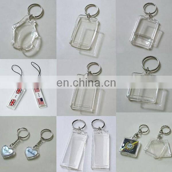 Good Quality Various Size Acrylic Picture Keychains