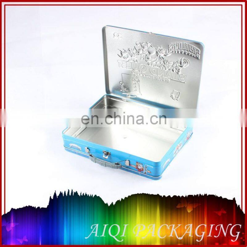 custom recyclel tin can blank lunch box metal tin box