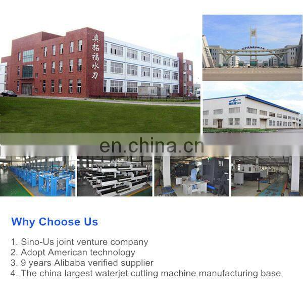 CNC waterjet cutting machine manufacturing price for metal stone and glass