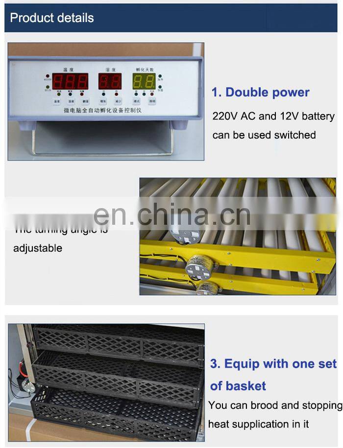 Automatic Chicken Egg Incubator For Sale
