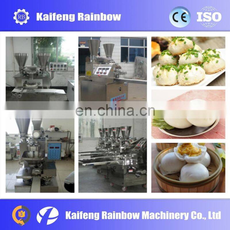Industrial Made in China steamed bun filling machine,momo making machine