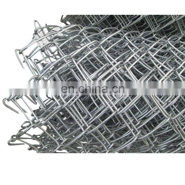 High quality cheap eco friendly used galvanized chain link fence mesh