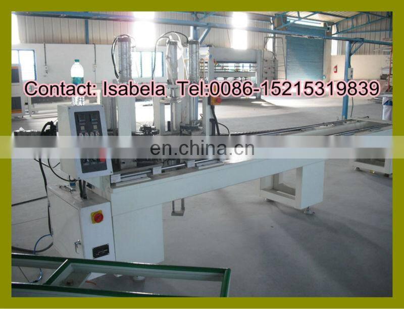 UPVC windows making machine :PVC Two heads seamless welding machine (HSWF-01)